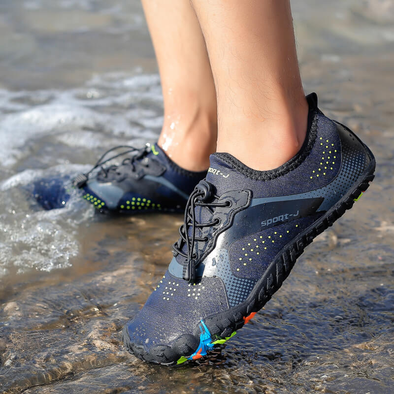 Black Aquashoes 120 Elastic Water Shoes