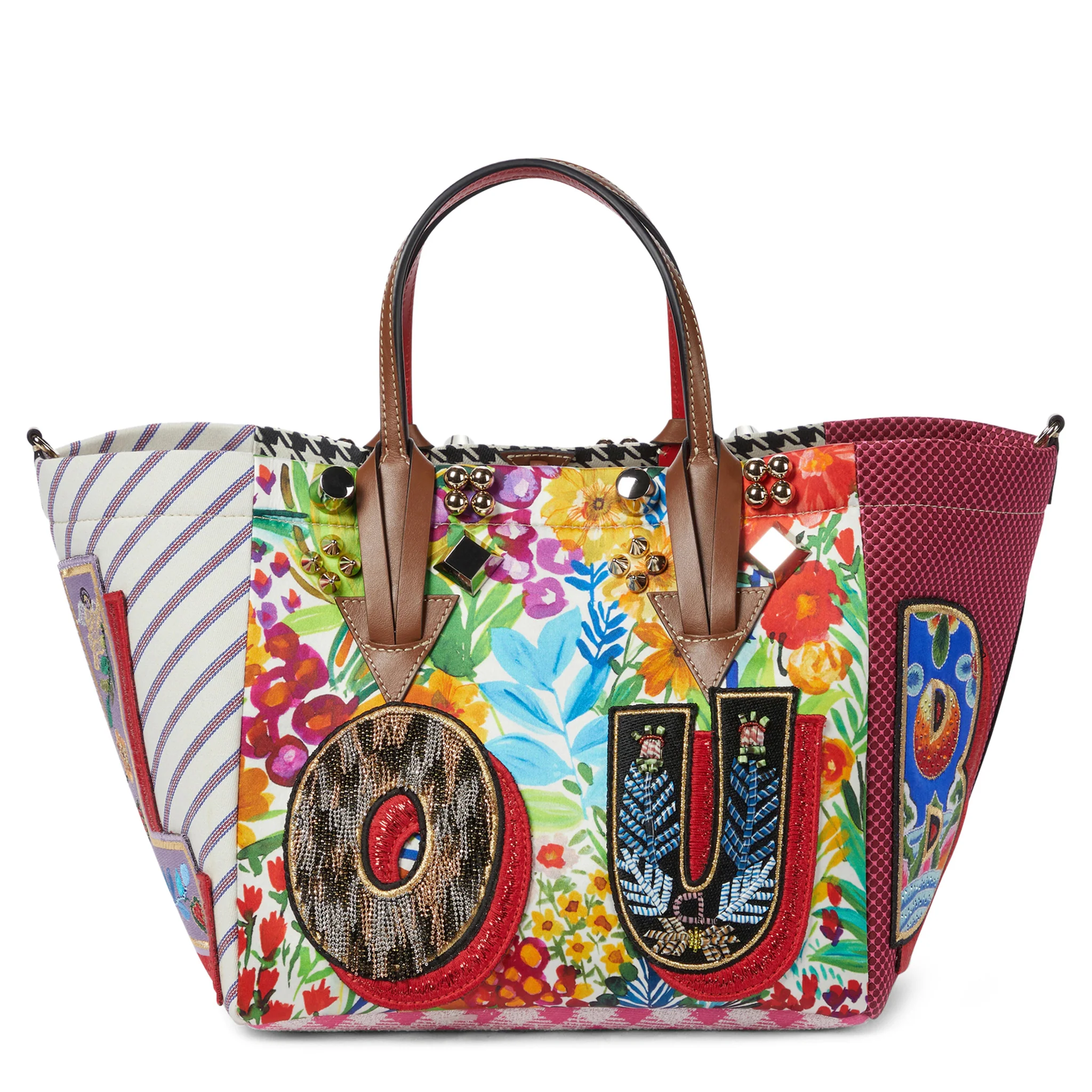 Christian-Louboutin-Caracaba-Small-Cotton-Patch-Canvas-Tote-Bag-Crepslocker-Front_1