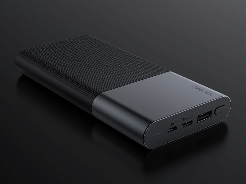 Geonav 14,000mAh Universal Power Bank, Space Grey, PB14KAL