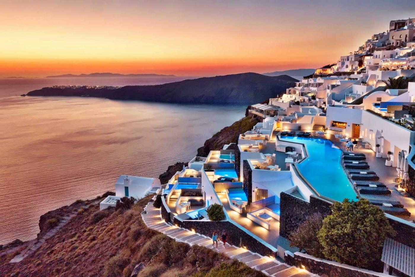 Hotel With a Sea View in Santorini