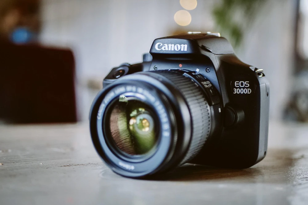 The Canon EOS 3000D camera