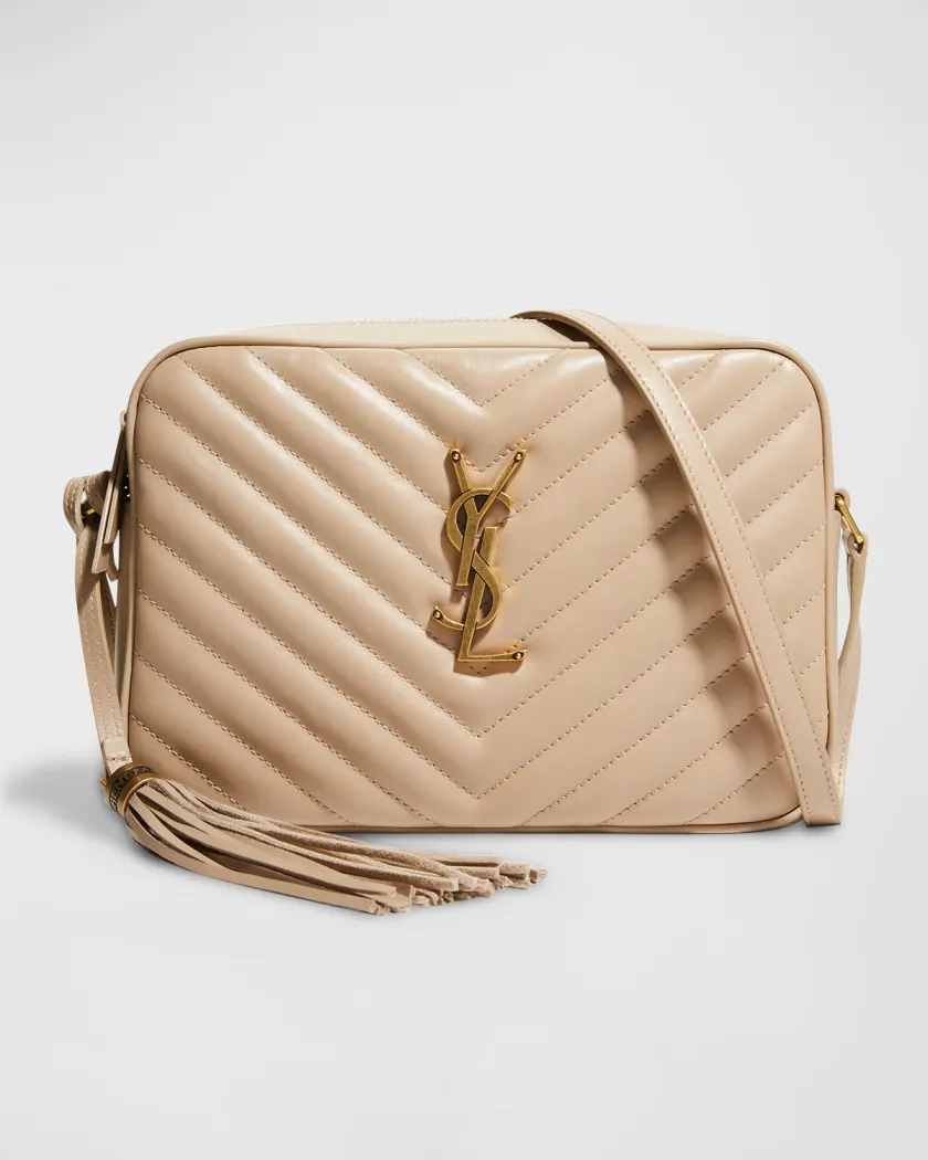 YSL Quilted Camera Crossbody Bag