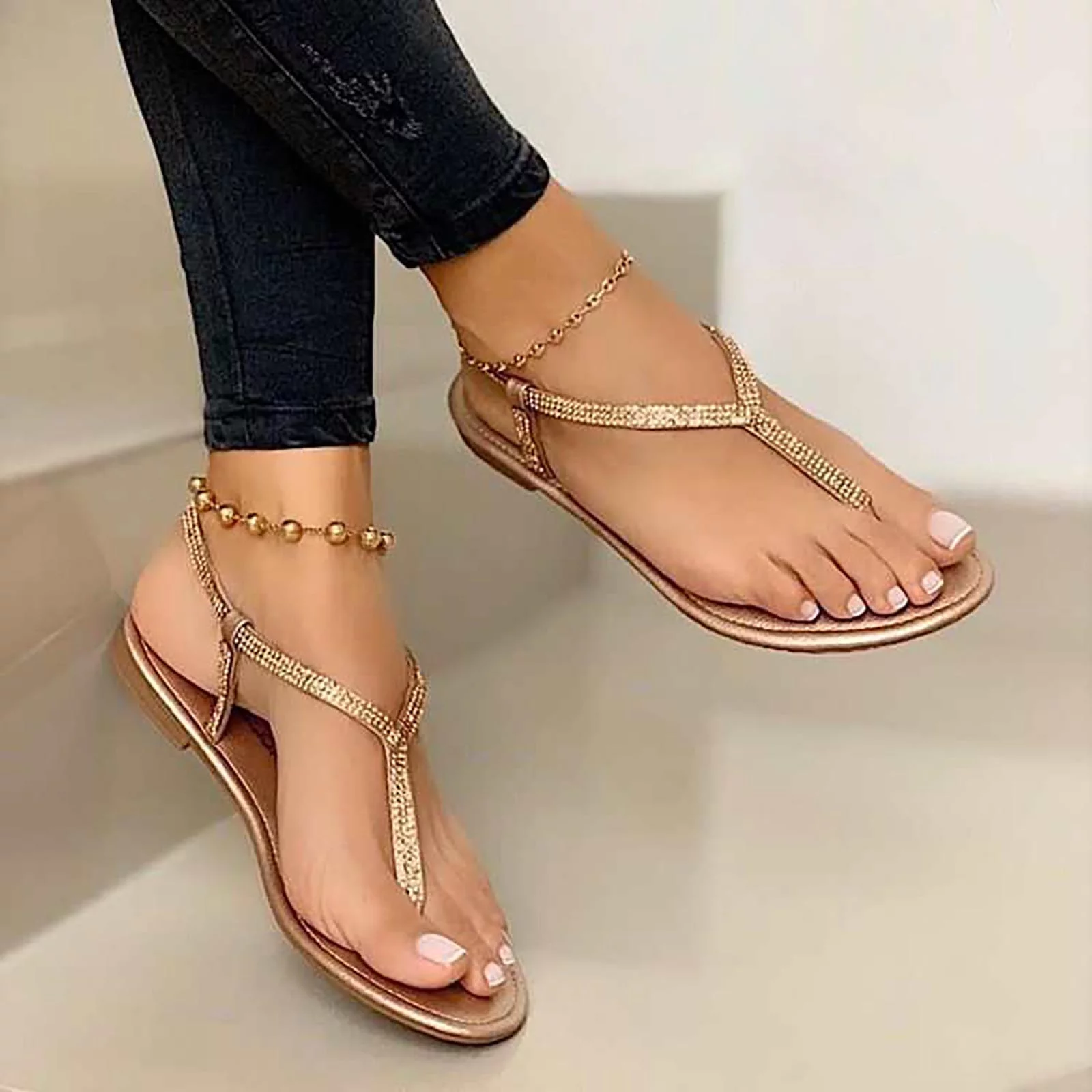 Strappy Sandals with Open Toes